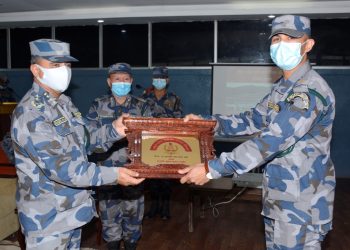 मातातिर्थमा संचालित सि.सं. २६ गुल्मपति तथा स्टाफ तालिम सम्पन्न