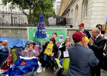 भूतपूर्व गोर्खा सैनिकहरुले तोडआमरण अनशन