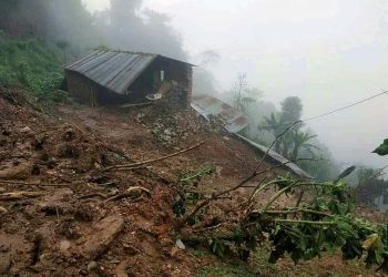 पहिरोले घर बगाउँदा एकै परिवारका ३ को मृत्यु