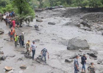 वर्षाका कारण दार्चुलाका विभिन्न भेगमा गयो बाढी–पहिरो