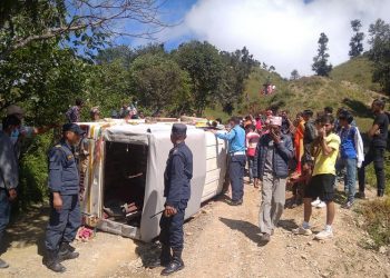 देहिमाडौं जाँदै जिप दुर्घटना