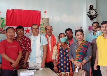 सगेन चौधरीले गरे प्यानलको उम्मेदवारी घोषणा