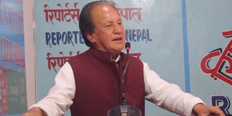 परराष्ट्रमन्त्रीमा नेपाली कांग्रेसका नेता डाक्टर नारायण खड्का