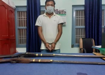 मोरङका एक युवाक भरुवा बन्दुकसहित पक्राउ