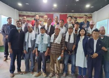 धनकुटाको पाख्रिवासमा १० वटै वडा सभापतीहरुको उद्घोष सर्वसम्मत नेतृत्व