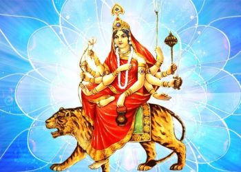 नवरात्रको तेस्रो दिन चन्द्रघण्टाको पूजा आराधना गरिँदै