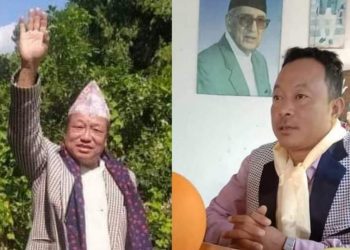 धनकुटा क्षेत्र नं‍. १ मा जितेन्द्र र माेहनकाे टकराव