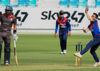 खराब ब्याटिङका कारण नेपाल युएईसँग पराजित