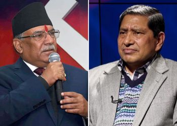 माओवादी केन्द्र भित्र विवाद चर्कियो, नारायणकाजीलाई फकाउँदै दाहाल