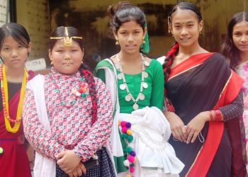संस्कृतिप्रतिको चासो र महत्व बुझाउन मोडर्न प्रिपेरेटोरीमा सातामा एकदिन मौलिक पोसाक लागु