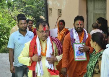 इनरुवा-४ का वडावासीले आशीर्वाद दिनुभएकाले चुनाव जित्नेमा विश्वस्त छु : जितेन्द्र यादव