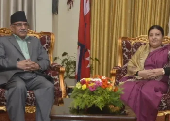 नागरिकताको विषयमा राष्ट्रपति भण्डारीद्वारा दाहालसहित शीर्ष नेताहरुसंग छलफल