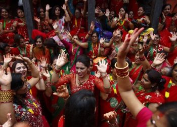 आज हरितालिका तीज : महिलाहरुले निराहार ब्रत बसेर भगवान महादेवको पूजा आराधना गरि मनाउँदै