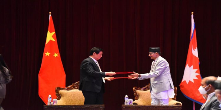 संघीय संसद र चीनबीच सहयोगका विषयमा सझदारीपत्रमा हस्ताक्षर (पूर्णपाठ सहित)