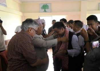 जसपा उपाध्यक्ष काँग्रेसमा प्रवेश