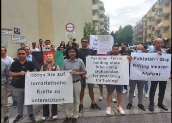 तालिवानद्वारा काबुल कब्जाको एक वर्ष पूरा – अफगान प्रवासी समूहले गरे भियनामा विरोध प्रदर्शन