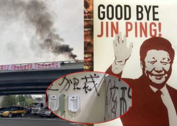 चिनियाँ राष्ट्रपति सी को विरोधमा प्रदर्शन