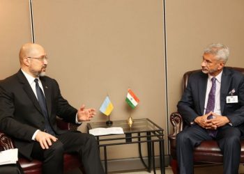 भारतीय विदेशमन्त्री र युक्रेनका प्रधानमन्त्री डेनिस भेटवार्ता –  वार्ता र कूटनीतिमा फर्कन जयशंकरको आग्रह
