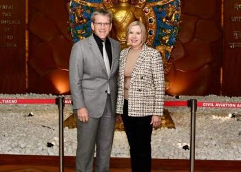 अमेरिकाका नवनियुक्त राजदूत थम्प्सन बिहीबार नेपाल आइपुगे