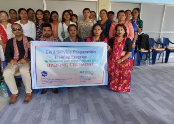 महिला आधारशिलाको आयोजनामा लोकसेवा तयारी कक्षा इटहरीमा सुरु
