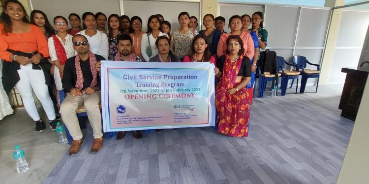 महिला आधारशिलाको आयोजनामा लोकसेवा तयारी कक्षा इटहरीमा सुरु
