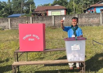 झापामा शान्तिपूर्ण रुपमा निर्वाचन सम्पन्न, ६० प्रतिशत मतदान