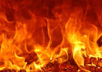 महिन्द्रा गाडीको सर्भिस सेन्टरमा आगलागी