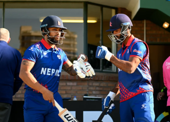 आईसीसी एकदिवसीय विश्वकप – नेपाल ८ विकेटले पराजित