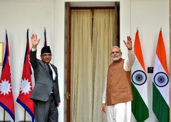 प्रधानमन्त्री दाहाल र मोदी बिच भेट वार्ता