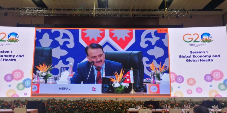दीगो विकास लक्ष्य हासिल गर्न अल्प विकसित मुलुकलाई ठूलो चुनौति छ : अर्थमन्त्री डा. महत