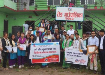 रोङ गाउंपलिका पूर्ण खोप गाउँपालिका घोषणा