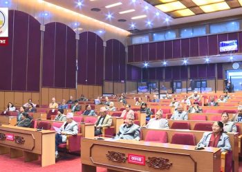 एमालेको अवरोध पछि राष्ट्रिय सभा स्थगित : बैठक पुन भोली