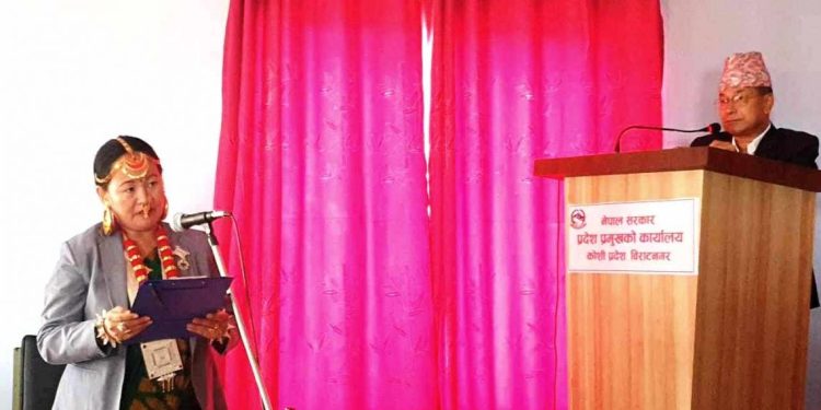 कोशी प्रदेश सरकारमा जसपा – स्वास्थ्य मन्त्रीमा निर्मला लिम्बु नियुक्त