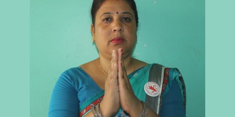 जनमत पार्टिकी अनिता देविले मन्त्रिको सफत लिंदै