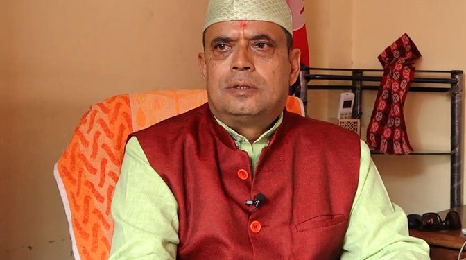 काठमाडौं महानगरपालिका वडा नम्बर १६ का वडाध्यक्ष रिजालको डेंगुका कारण मृत्यु