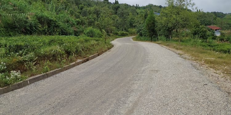 फिक्कल नयाँबजार सडक ७५ प्रतिशत निर्माण सम्पन्न