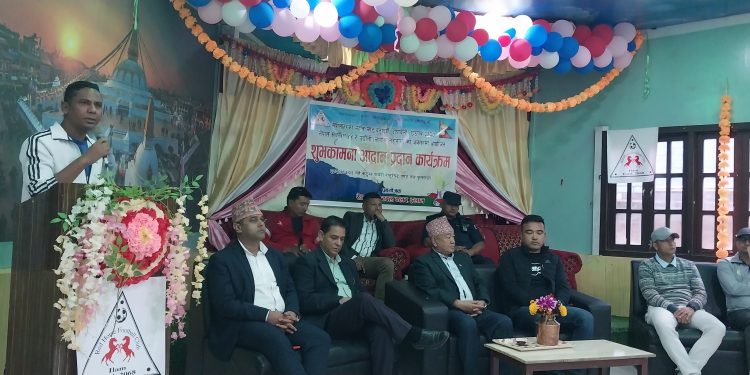 रेडहर्ष फूटबल क्लबले गर्यो शुभकामना आदानप्रदान :माघ ६ गते बाट इलाम गोल्डकप हुने