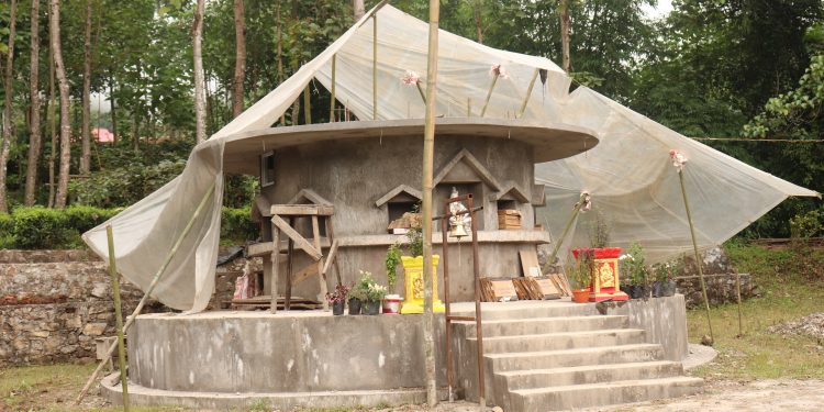 अत्रिश्वर शिव पाञ्चायन मन्दिर निर्माण ४२ फीट अग्लो शिवको प्रतिमा बनाइने