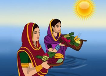 सूर्यको पूजा आराधना गरी आज छठ पर्व मनाइदैं