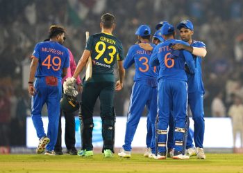 अस्ट्रेलियाविरुद्धको टी- २० सिरिज भारतले जित्यो