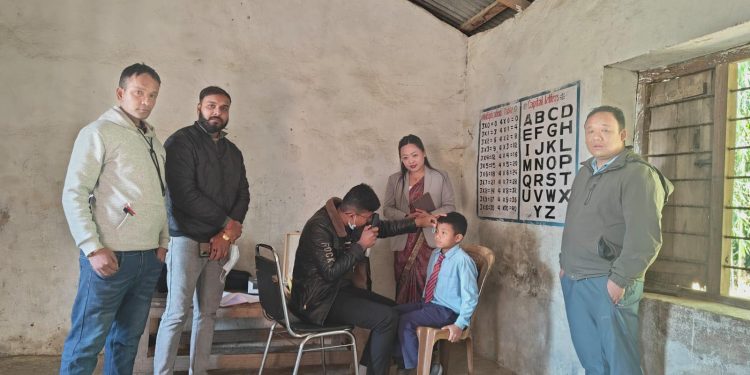 माईजोगमाईमा बिद्यार्थी र ५० वर्ष माथिकालाई नि:शुल्क आंखा जांच