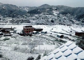 आजको मौसम – तराइमा हुस्सु लाग्ने, हिमाली भागमा हिमपात हुने