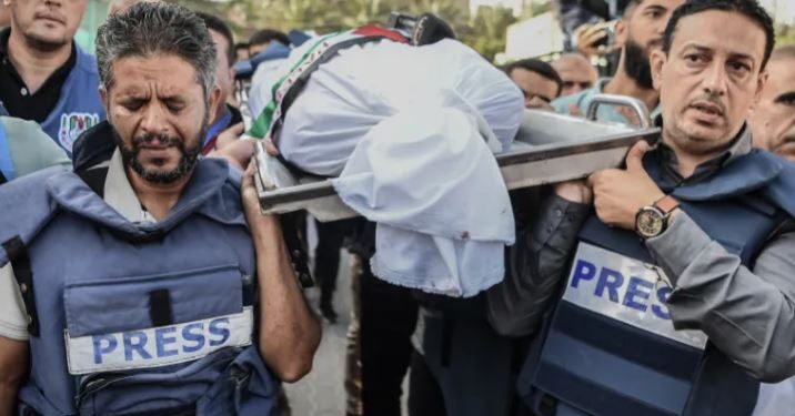 हमास–इजरायल युद्दमा मारिने पत्रकारको संख्या ९९ पुग्यो