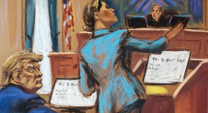 यौन उत्पीडनको आरोपमा ट्रम्पलाइ ८३.३ मिलियन डलर जरिवाना