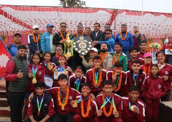 गण्डकी प्रदेश स्तरीय राष्ट्रपति रनिङ्गशिल्ड प्रतियोगिताको उपाधी कास्कीलाई