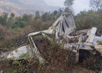 धादिङमा जिप दुर्घटनाः एक जनाको मृत्यु, पाँच जना घाईते