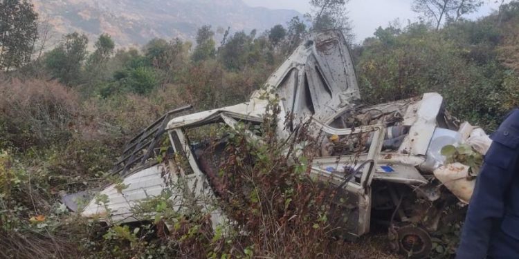 धादिङमा जिप दुर्घटनाः एक जनाको मृत्यु, पाँच जना घाईते