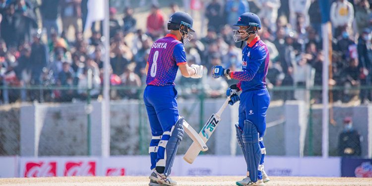 क्यानडालाई नेपालको २२५ रनको लक्ष्य