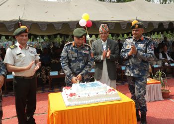 सशस्त्र प्रहरी १ नं बराह बाहिनीको स्थापना दिवस, विभिन्न कार्यक्रम गरी सम्पन्न