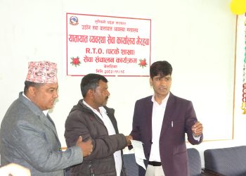 भारतिय सवारीलाई नाकाबाटै रुट पर्मिट सेवा सुचारु